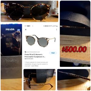 Authentic Prada perspiration sunglasses